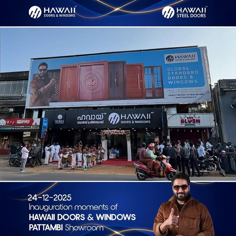 
																																					Steel doors in Pattambi